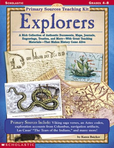 Beispielbild fr Primary Sources Teaching Kit: Explorers zum Verkauf von Hawking Books