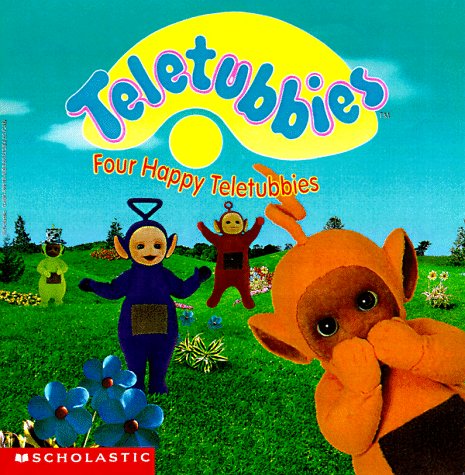 9780590386159: Four Happy Teletubbies