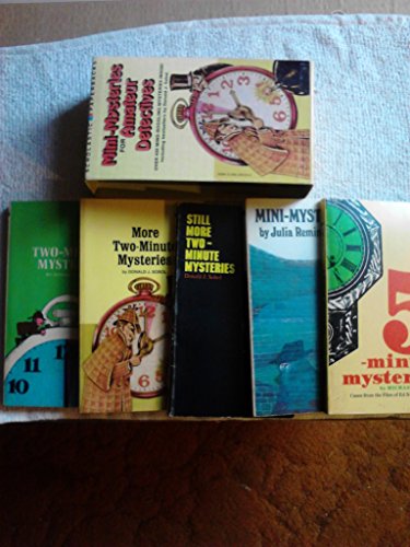 Beispielbild fr Mini Mysteries For Amateur Detectives (5 Books, Mind Boggling Mysteries) zum Verkauf von GoldenWavesOfBooks