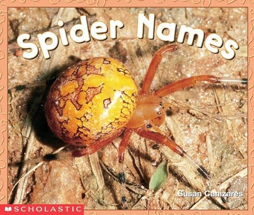 Stock image for Spider Names (Emergent Readers) for sale by Your Online Bookstore