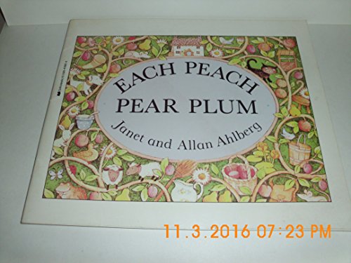 Beispielbild fr each peach pear plum zum Verkauf von Better World Books