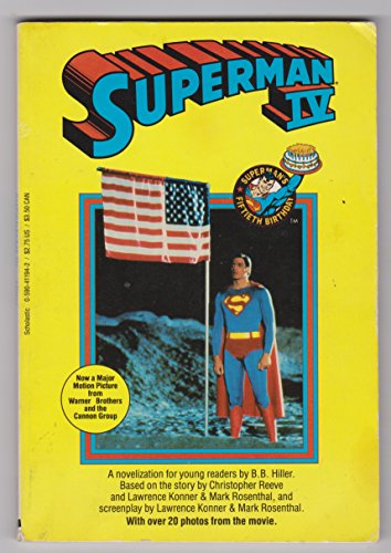 Beispielbild fr Superman IV (mm) zum Verkauf von Better World Books