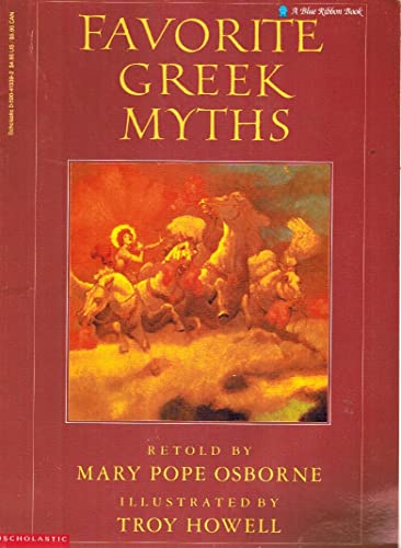 Beispielbild fr Favorite Greek Myths zum Verkauf von Gulf Coast Books