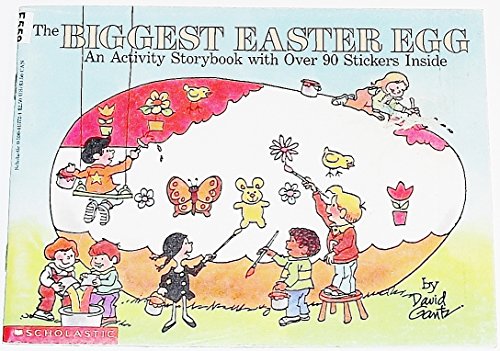 Imagen de archivo de The Biggest Easter Egg : Activity Storybook with over 90 Stickers a la venta por Better World Books
