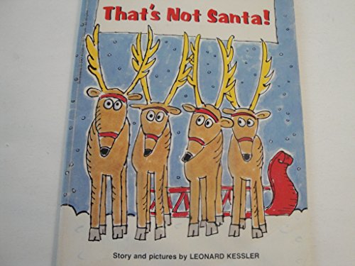 Beispielbild fr That's Not Santa zum Verkauf von Wonder Book