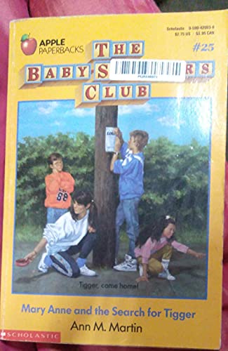 Stock image for Mary Anne and the Search for Tigger (Baby-sitters Club) for sale by SecondSale