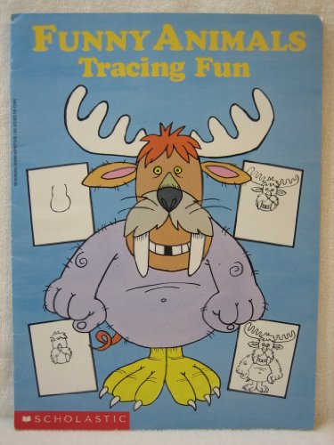 9780590421973: Funny Animals Tracing Fun