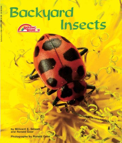 Beispielbild fr Backyard Insects zum Verkauf von SecondSale