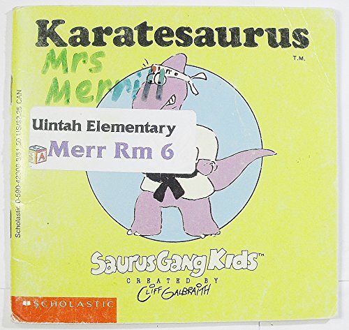 Imagen de archivo de Karatesaurus a la venta por SecondSale
