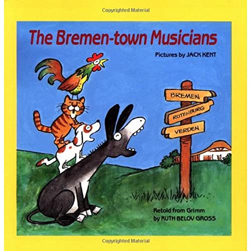 9780590423649: The Bremen-town Musicians (Easy-To-Read Folktales)