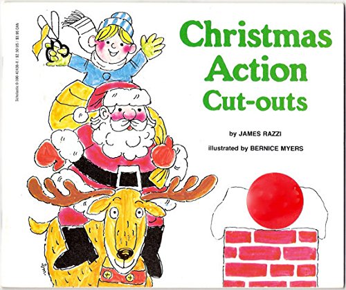 9780590424363: Christmas Action Cut-Outs