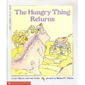 Beispielbild fr The Hungry Thing Returns zum Verkauf von Jenson Books Inc