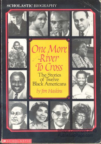 Beispielbild fr One More River to Cross: The Stories of Twelve Black Americans zum Verkauf von SecondSale