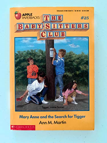 Stock image for Mary Anne and the Search for Tigger (The Baby-sitters Club, No. 25) for sale by SecondSale