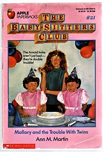 Stock image for Mallory and the Trouble With Twins (Baby-Sitters Club #21) for sale by Gulf Coast Books
