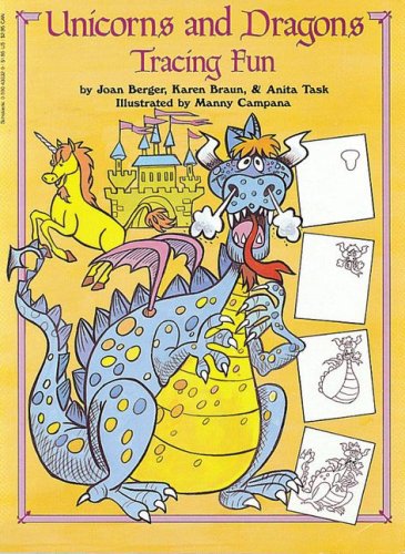 Imagen de archivo de Unicorns And Dragons Tracing Fun a la venta por Orion Tech
