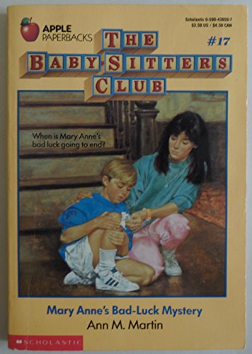 Stock image for Mary Anne's Bad-Luck Mystery (Baby-Sitters Club) for sale by More Than Words