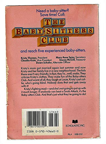 9780590436601: Kristy and the Snobs (Babysitters Club)