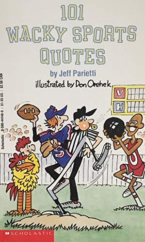 Stock image for 101 Wacky Sports Quotes for sale by Montclair Book Center