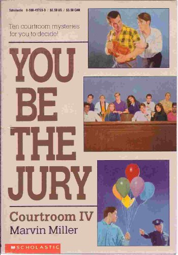 Stock image for You Be the Jury Courtroom IV for sale by Gulf Coast Books
