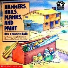 9780590446426: Hammers, Nails, Planks, and Paint: How a House is Built (Read with me paperbacks)