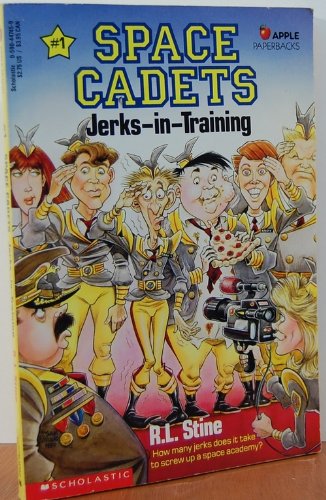 9780590447454: Jerks in Training/Book and Button (Space Cadets)