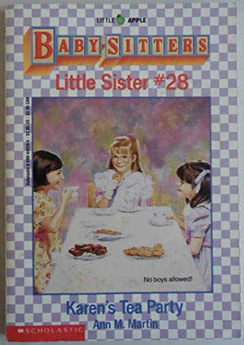 Stock image for Karen's Tea Party (Baby-Sitters Little Sister, 28) for sale by SecondSale