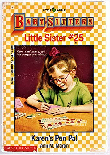 Stock image for Karen's Pen Pal (Baby-Sitters Little Sister, No.25) for sale by Gulf Coast Books