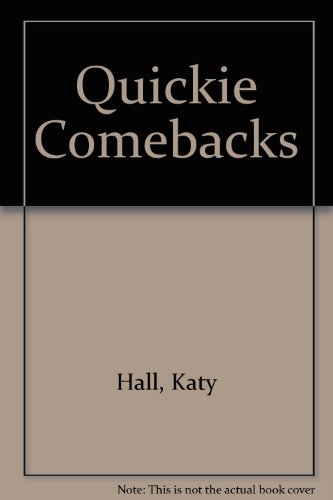 Imagen de archivo de Quickie Comebacks a la venta por Wonder Book