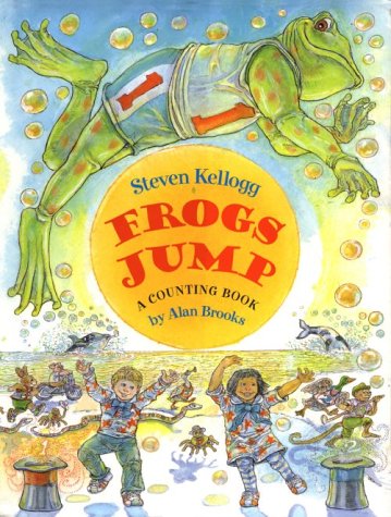 Beispielbild fr Frogs Jump: A Counting Book zum Verkauf von Wonder Book