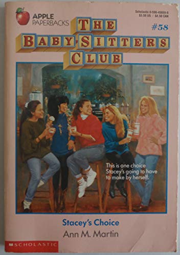 Beispielbild fr Stacey's Choice (Baby-Sitters Club, 58) zum Verkauf von Wonder Book