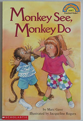 Imagen de archivo de Monkey See, Monkey Do: Hello Reader! Level 1, Preschool-Grade 1 a la venta por Alf Books