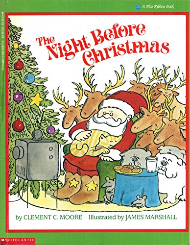 Beispielbild fr Night Before Christmas (Blue Ribbon Book) zum Verkauf von SecondSale