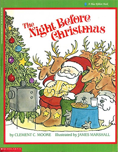 Imagen de archivo de Night Before Christmas (Blue Ribbon Book) a la venta por SecondSale