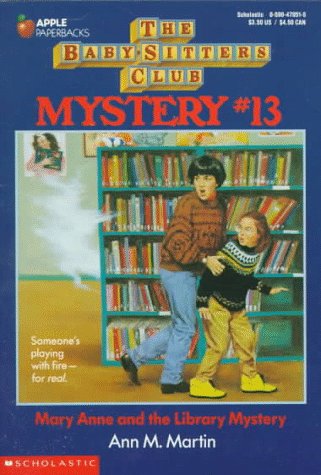 Stock image for Mary Anne and the Library Mystery (Baby-Sitters Club Mysteries, No.13) for sale by Wonder Book