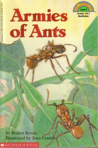 Imagen de archivo de Armies of Ants (Hello Reader!, Level 4) a la venta por Ergodebooks