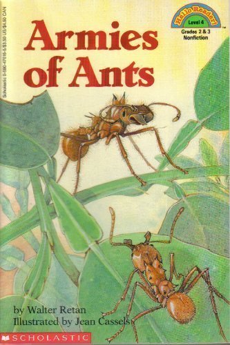 Stock image for Armies of Ants (Hello Reader!, Level 4) for sale by SecondSale