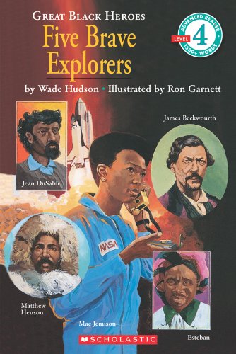 Imagen de archivo de Great Black Heroes: Five Brave Explorers (Scholastic Reader, Level 4) a la venta por Once Upon A Time Books