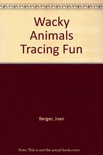 9780590481250: Wacky Animal Tracing Fun