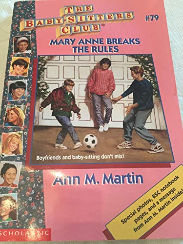9780590482233: Mary Anne Breaks the Rules
