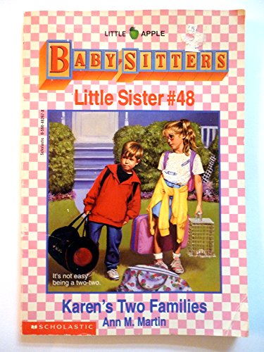 Beispielbild fr Karen's Two Families zum Verkauf von Better World Books