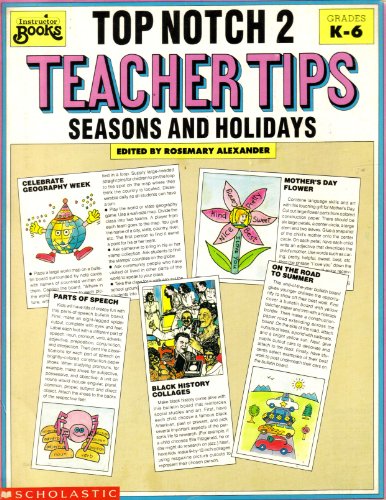 Top notch 2 teacher tips: Seasons and holidays, grades K-6