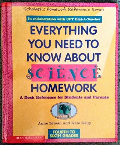 Stock image for Everything You Need to Know about Science Homework for sale by Better World Books
