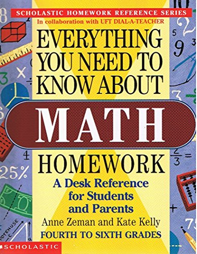 Stock image for Everything You Need To Know About Math Homework (Evertything You Need To Know.) for sale by Gulf Coast Books