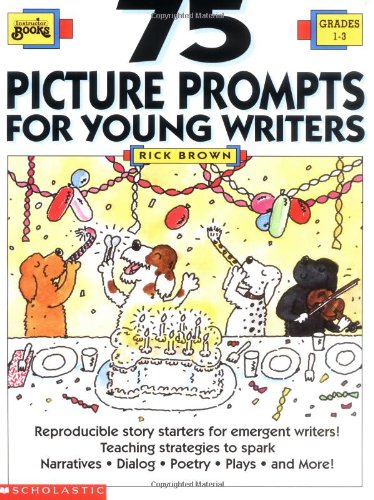 Beispielbild fr 75 Picture Prompts for Young Writers (Grades 1-3) zum Verkauf von Wonder Book