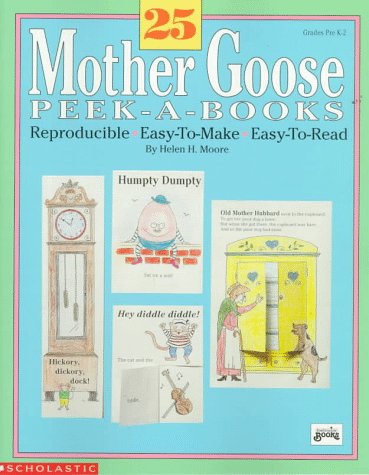 9780590497299: 25 Mother Goose Peek-A-Books (Grades K-2)