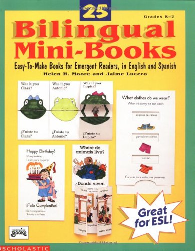 9780590498029: 25 Billingual Mini-Books (Grades K-2)