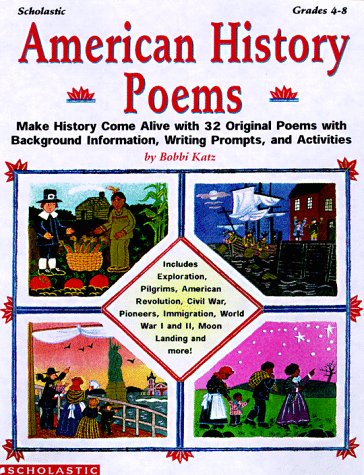 Beispielbild fr American History Poems (Grades 4-8) zum Verkauf von HPB-Ruby