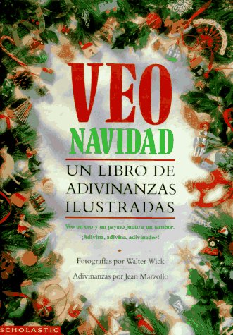 Stock image for Veo Navidad: un libro de adivinanzas ilustradas for sale by Ergodebooks