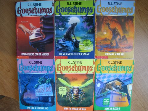 Stock image for Goosebumps Boxed Set, Books 13 - 16: Piano Lessons Can Be Murder, The Werewolf of Fever Swamp, You Can't Scare Me!, and One Day at HorrorLand for sale by SecondSale